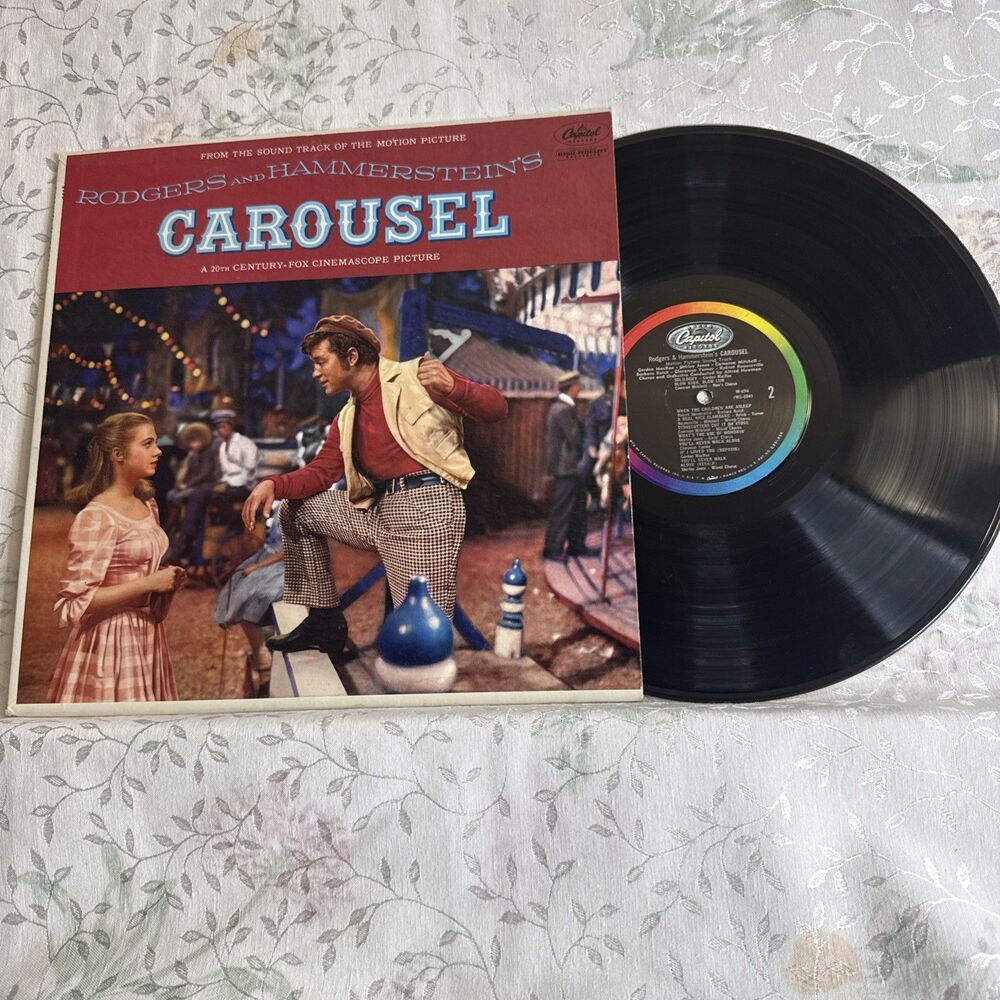 Rodgers & Hammerstein's Carousel Record 33 RPM LP SW694 Capitol Records 1958 Y